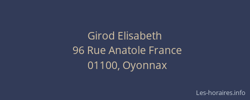 Girod Elisabeth