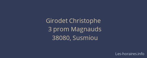Girodet Christophe