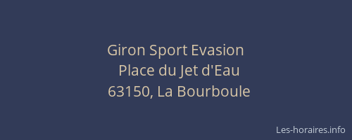 Giron Sport Evasion