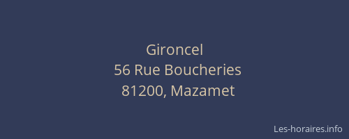 Gironcel