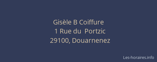 Gisèle B Coiffure