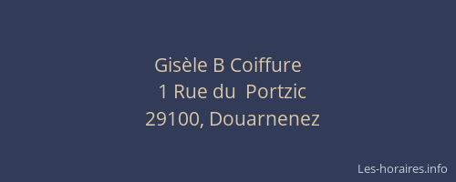 Gis&egrave;le B Coiffure