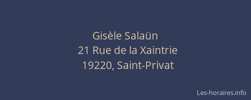 Gis&egrave;le Sala&uuml;n