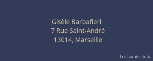 Gisèle Barbafieri