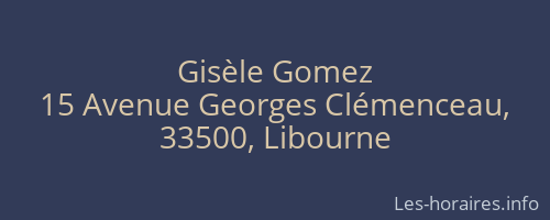 Gisèle Gomez
