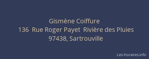 Gism&egrave;ne Coiffure