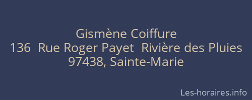 Gismène Coiffure