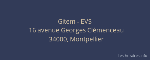 Gitem - EVS