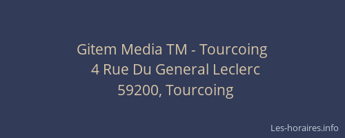 Gitem Media TM - Tourcoing