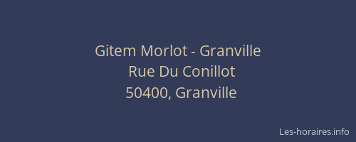 Gitem Morlot - Granville