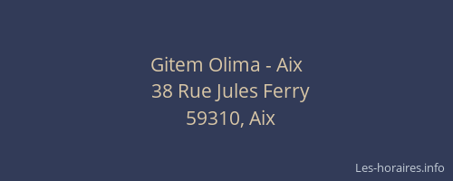 Gitem Olima - Aix