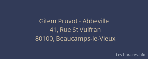 Gitem Pruvot - Abbeville