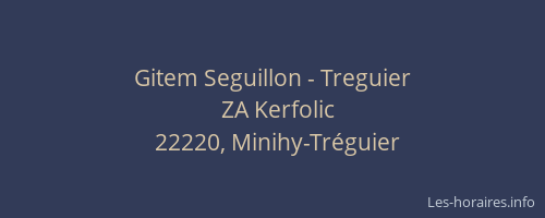 Gitem Seguillon - Treguier