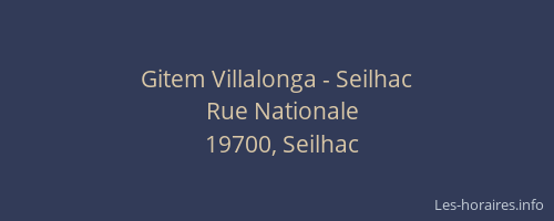 Gitem Villalonga - Seilhac