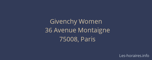 Givenchy Women