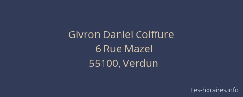 Givron Daniel Coiffure