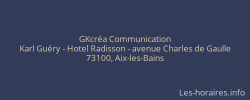 GKcréa Communication