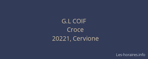 G.L COIF