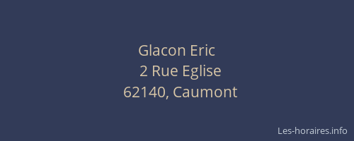 Glacon Eric