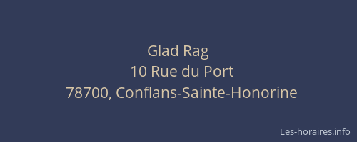 Glad Rag