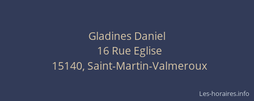 Gladines Daniel