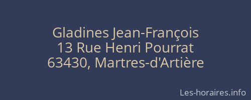 Gladines Jean-François