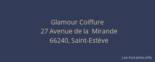 Glamour Coiffure