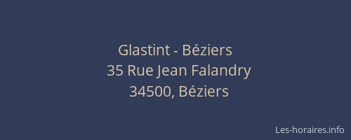 Glastint - Béziers