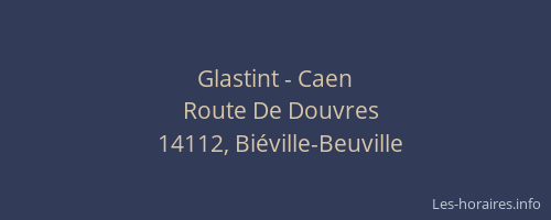 Glastint - Caen