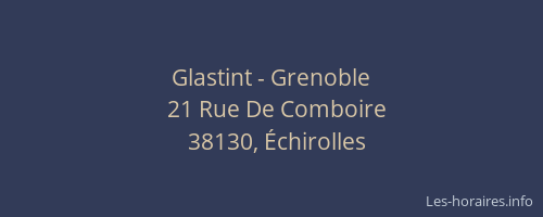 Glastint - Grenoble