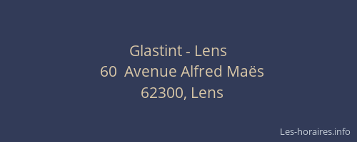 Glastint - Lens