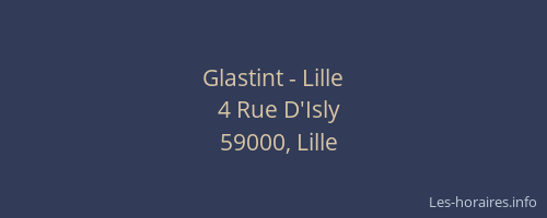 Glastint - Lille