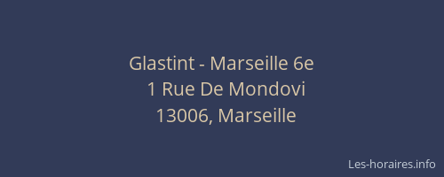 Glastint - Marseille 6e