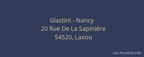Glastint - Nancy