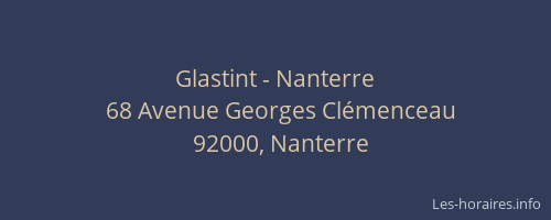 Glastint - Nanterre