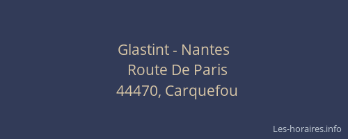 Glastint - Nantes