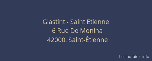 Glastint - Saint Etienne