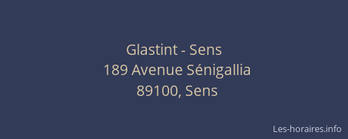 Glastint - Sens
