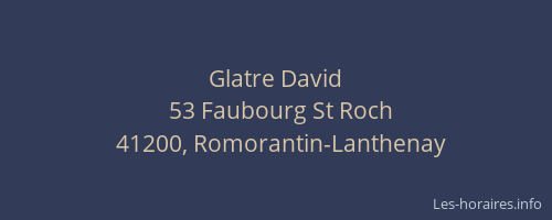 Glatre David