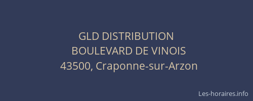 GLD DISTRIBUTION