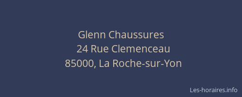 Glenn Chaussures
