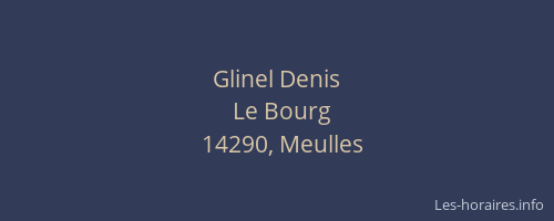 Glinel Denis