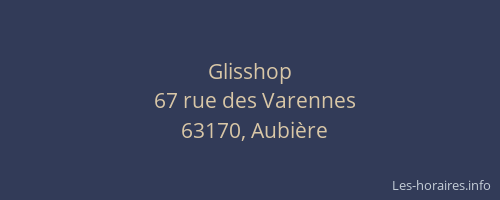 Glisshop