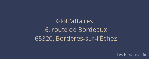 Glob'affaires