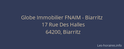 Globe Immobilier FNAIM - Biarritz