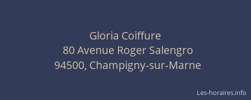 Gloria Coiffure