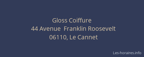 Gloss Coiffure