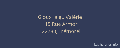 Gloux-jaigu Val&eacute;rie