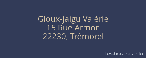 Gloux-jaigu Valérie