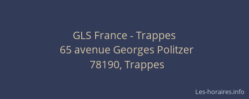 GLS France - Trappes